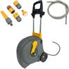 AB Tools Hozelock Avvolgitubo Carrello Rapido con Ruote Irrigazione Giardino Antipiega...