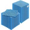 Piastrelle PVC Drenanti 30x30 Blu Antiscivolo Set 50 Piscina Bagno