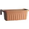 Bama Fioriera Rettangolare Rondine Col. Terracotta Cm. 50X20X18,5 H
