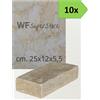 Wueffe Mattoni marmo Giallo Reale 25x12x5,5 - 10 pz - muro cordolo aiuola giardino