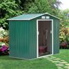 Casetta box in alluminio da giardino porta attrezzi cabina salvaspazio Garden
