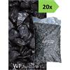 Wueffe Graniglia marmo Nero Ebano 9/12 - 20 sacchi da 25 kg - sassi pietre giardino