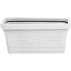 NBrand Fioriera Rettangolare Festonata Prestige Col. Bianco Cm. 60