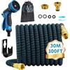 POP lina Tubo Acqua Giardino Estensibile 30m Tubo Estensibile da Giardino con