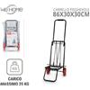 WeHome Carrello Portapacchi Pieghevole Portatutto 2 Ruote in PU Portata 25Kg / 50kg