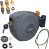 AB Tools Avvolgitubo automatico da giardino Hozelock con tubo flessibile da 10 metri p...