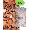 Wueffe Graniglia marmo Rosso Verona 8/12 - 12 sacchi da 25 kg - sassi pietre giardino
