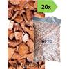 Wueffe Graniglia marmo Rosso Verona 8/12 - 20 sacchi da 25 kg - sassi pietre giardino