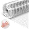 Rete Metallica Zincata 1x20 m 12,7 mm 0,8 mm per Pollame Giardino Animali