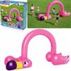 Bestway Gonfiabile spruzzatore grande fenicottero jumbo flamingo giardino feste