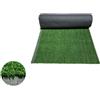 Hongu Prato sintetico 10 mm manto erboso erba finta giardino tappeto esterno 1x25m