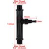 PremiumTech Kit iniettore Venturi 1/2-3/4 attacco maschio filtro valvola fertirrigazione