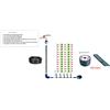 KIT IMPIANTO IRRIGAZIONE COMPLETO MANICHETTA GOCCIOLANTE POMODORO ORTAGGI GOCCIA