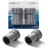 Bestway 2x Adattatore tubo pompa filtro da 38 mm Collegamento per piscina 58236