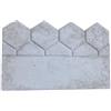 MASTRO GABRIELE pz 10 Cordoli in cemento per aiuole cm 40x25x6