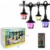 MU CATENA LUMINOSA LED CONTROLLO REMOTO IMPERMEABILE IP65 ESTERNO 11 METRI