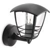 Philips CREEK-Applique dexterieur Montante Metal H20cm Noir Philips | Resistente a intem