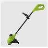 Greenworks Bordatore 25cm 24/48V DVT filo singolo Greenworks G24ST25 con batteria 2Ah e car