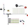 KIT IMPIANTO IRRIGAZIONE MISTO COMPLETO ALA GOCCIOLANTE POMODORO ORTAGGI GOCCIA