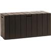 Toomax Multibox Bravo 270L Baule da esterno Marrone Porta Attrezzi 117x45x56h