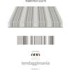 TENDAGGIMANIA Tenda da Sole a Caduta TEMPOTEST PARA' ORIGINALE per esterno balcone con Bracci