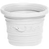 NBrand Vaso Tondo Festonato Prestige Col. Bianco Ø Cm. 60