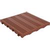 Wueffe Piastrella forata in plastica 40x40 h 3,3 - mattonelle piastrelle pvc