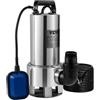 Pompa Sommersa Elettrica da Drenaggio per Acqua Sporca 1300W da Giardino Laghi