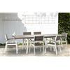 keter SEDIA KETER HARMONY CON BRACCIOLI IN POLIPROPILENE COLORE BIANCO CAPPUCCINO