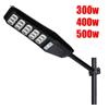 FARO LAMPIONE STRADALE LED 300 400 500w PANNELLO SOLARE FOTOVOLTAICO FARO STAFFA