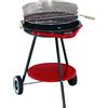 Sandrigarden Barbecue sandrigarden tondo SG 48 2 ruote cappa inox