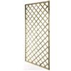 Does not apply | Grigliato Rettangolare, 90X180 Cm, Steccato in Legno Impregnato in Autoclave,