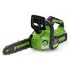 Greenworks Motosega 30cm 24/48V DVT Greenworks GD24CS30 con batteria 2 Ah e caricabatteria