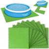 Bestway 9x Tappetino verde 78x78 Tappeto fondo piscina antiscivolo Puzzle Bestway 58636