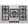 Elleci Piano Cottura Elleci Plano 75 5 fuochi Ghisa Inox Inox PIAP751INCS