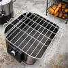 Griglia per friggitrice ad aria Griglia per barbecue a doppio strato in