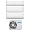 Hisense CONDIZIONATORE HISENSE TRIAL SPLIT HI-COMFORT WIFI R32 7+7+7 BTU 3AMW52 NEW