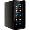 G3Ferrari Frigo Cantinetta Cantina per 10 Bottiglie di Vino al Fresco Nero Frigorifero