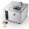 Gelatiera Professionale da Banco 500W 5 L/h per Gelato Sorbetti con Vasca 2,8 L