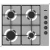 EffeZeta Piano cottura Samet Ariane da incasso a gas 4 fuochi con cruscotto laterale e ma
