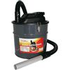 Teporus Bidone Aspiracenere 1200W 20 litri Fusto e Tubo aspirazione in acciaio Filtro He