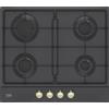 Beko PIANO COTTURA 4 FUOCHI BEKO HIAG64224SAR 60x51 cm Antracite