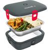 Heatsbox Style - Scaldavivande Elettrico Portatile Senza BPA, Fiamma Termica in