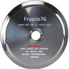 fruscio76 LAMA ACCIAIO per AFFETTATRICE 30 cm - LAMA 300 - 40 - 3 - 254 h. 22,5 - 100Cr6
