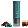 Outin Macchina da caffé portatile Outin Nano - capsule Nespresso o caffè macinato