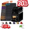 Nespresso Inissia EN80B Coffee Machine and 100 Capsules - Inissia EN80B Coffee M