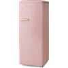 Domo Frigorifero Mono Porta Retro' Vintage Anni 50 Domo DO91708R Rosa 144 cm CL. D