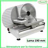 RGV AFFETTATRICE Elettrica RGV AUSONIA 190 Domestica da per casa con Lama in Acciaio