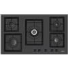 Elleci Piano Cottura Elleci Plano 90 4 Fuochi + 1 tripla Corona Nero G40 PGSP90140CS