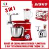 Royalty Line ROBOT DA CUCINA IMPASTATRICE PLANETARIA 3 IN 1 TRITACARNE FRULLATORE 2100W 7,5 L